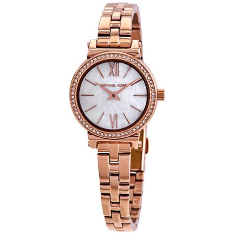 Michael Kors Sofie Petite Crystal Ladies Watch MK3834